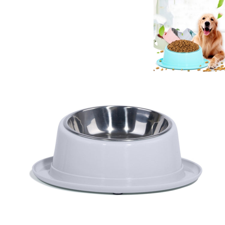 Safe Non-toxic Non-slip Stainless Steel Cat and Dog Bowl Pet Supplies