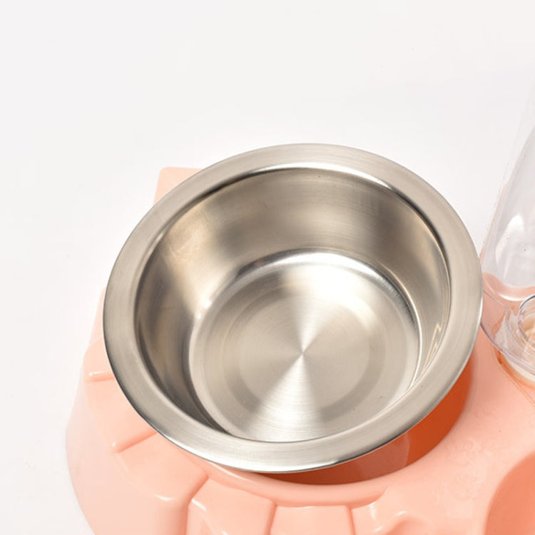 Pet Supplies Automatic Waterer Dog Cat Food Double Bowl