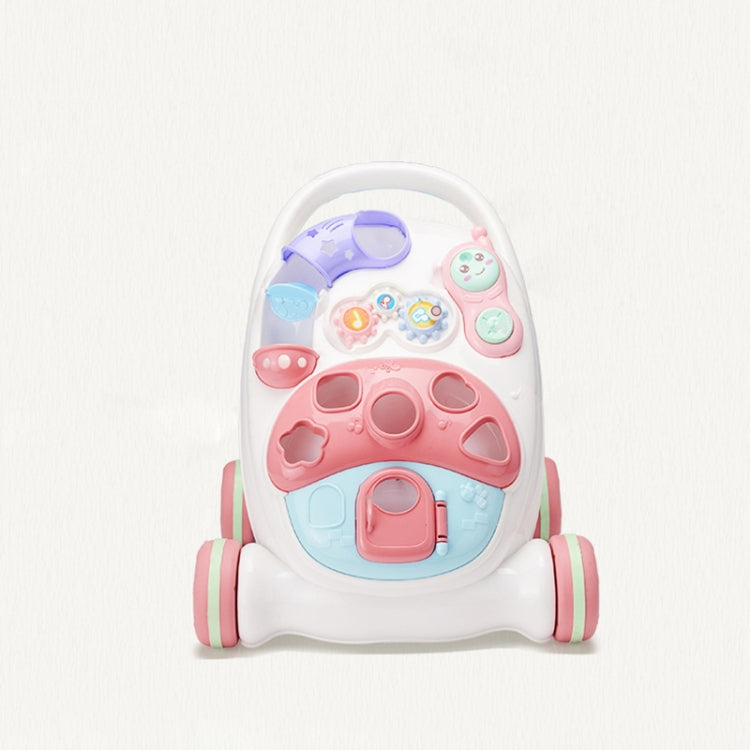 Anti-rollover Multi-function Baby Walker Trolley Toy(As Show)