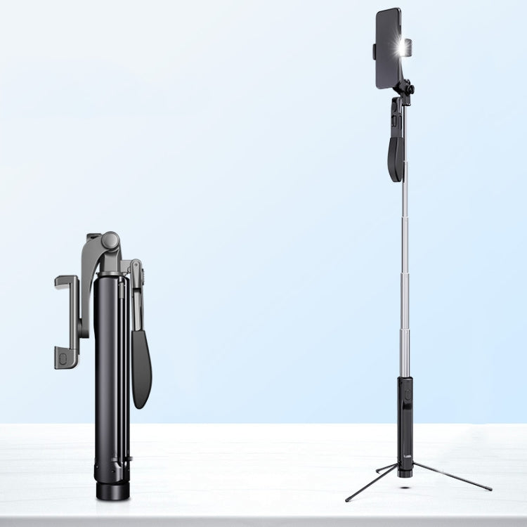 SSKY A21 Live Foldable Photography Fill Light Beauty Bracket Mobile Phone Anti-shake Stabilizer, Size:80cm+Single Fill Light