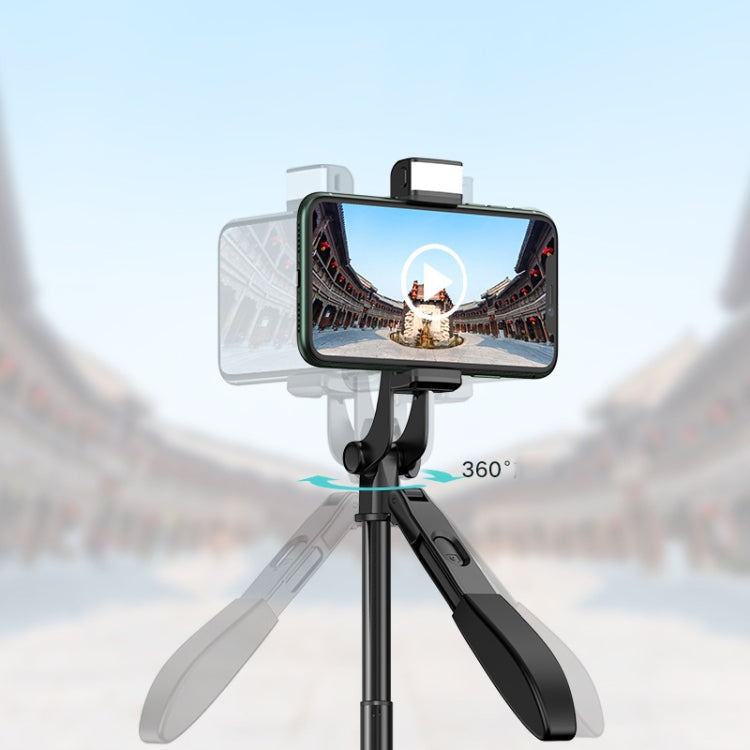 SSKY A21 Live Foldable Photography Fill Light Beauty Bracket Mobile Phone Anti-shake Stabilizer, Size:80cm+Single Fill Light
