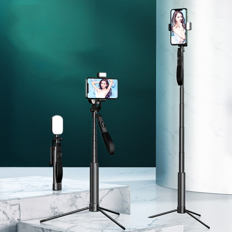 SSKY A21 Live Foldable Photography Fill Light Beauty Bracket Mobile Phone Anti-shake Stabilizer, Size:110cm+Double Fill Light