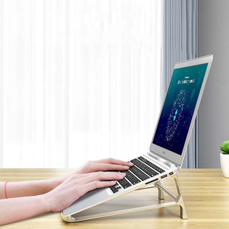 P5 Portable Aluminum Alloy Desktop Multi-function Stable Heat Dissipation Notebook Stand