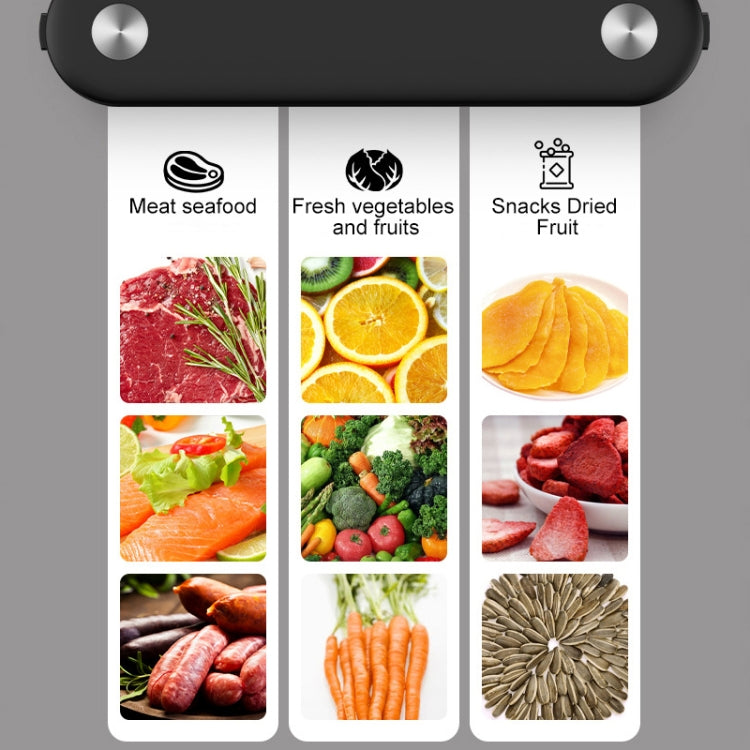 Food Small Vacuum Sealing Machine Household USB Charging Automatic Kitchen Fresh-keeping Machine