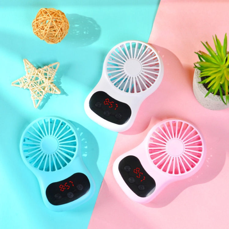 Multifunctional Clock Small Fan Creative Desktop Mini USB Fan