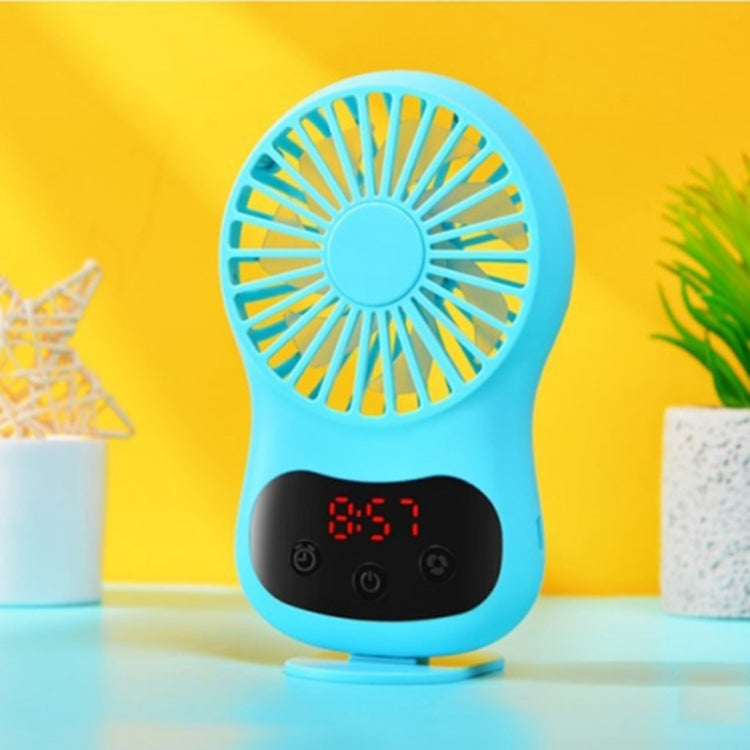 Multifunctional Clock Small Fan Creative Desktop Mini USB Fan