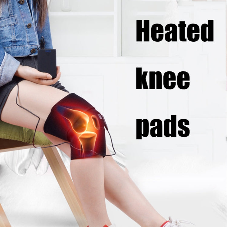 WT-R25 Electric Heating Knee Pads Hot Compress Leg Warmer Winter Knee Keep Warm Protective Gear with USB Data Cable, Specification:Android Interface