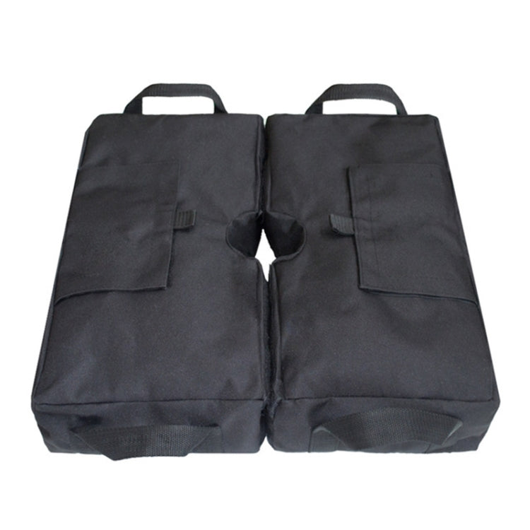 Outdoor Square Umbrella Support Frame Fixed Billboard Windproof Sandbag Stability Bag(Black)