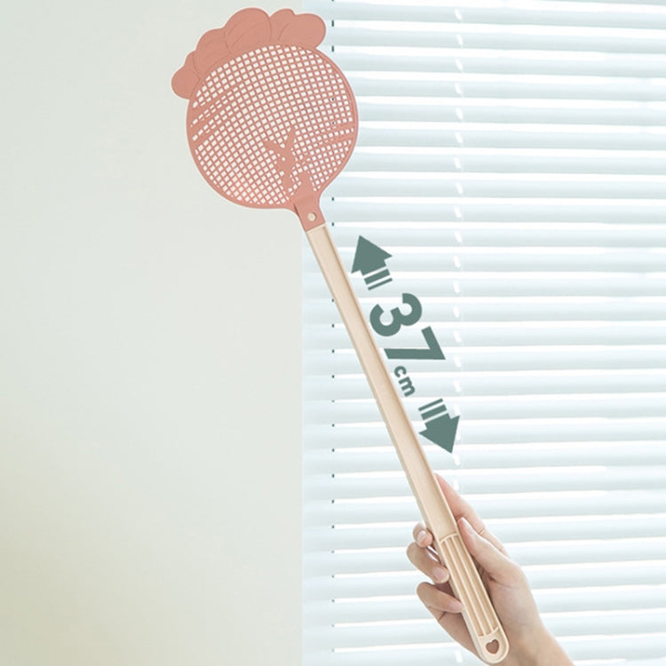 5 PCS Summer Plastic Fly Swatter Flycatcher, Style:Radish Pattern