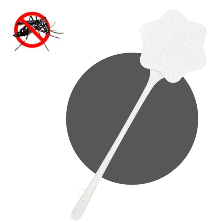 5 PCS Summer Plastic Fly Swatter Flycatcher, Style:Snowflake Pattern