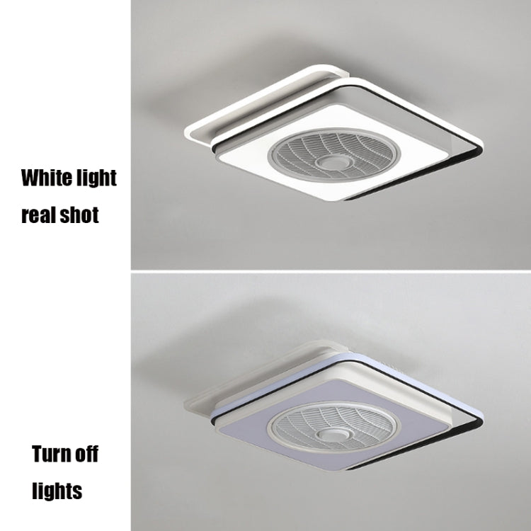 Invisible Silent Fan Ceiling Lamp Bedroom Dining Room Modern Minimalist Light