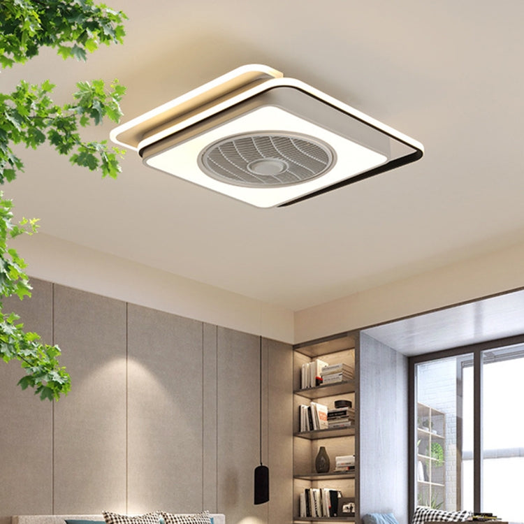 Invisible Silent Fan Ceiling Lamp Bedroom Dining Room Modern Minimalist Light