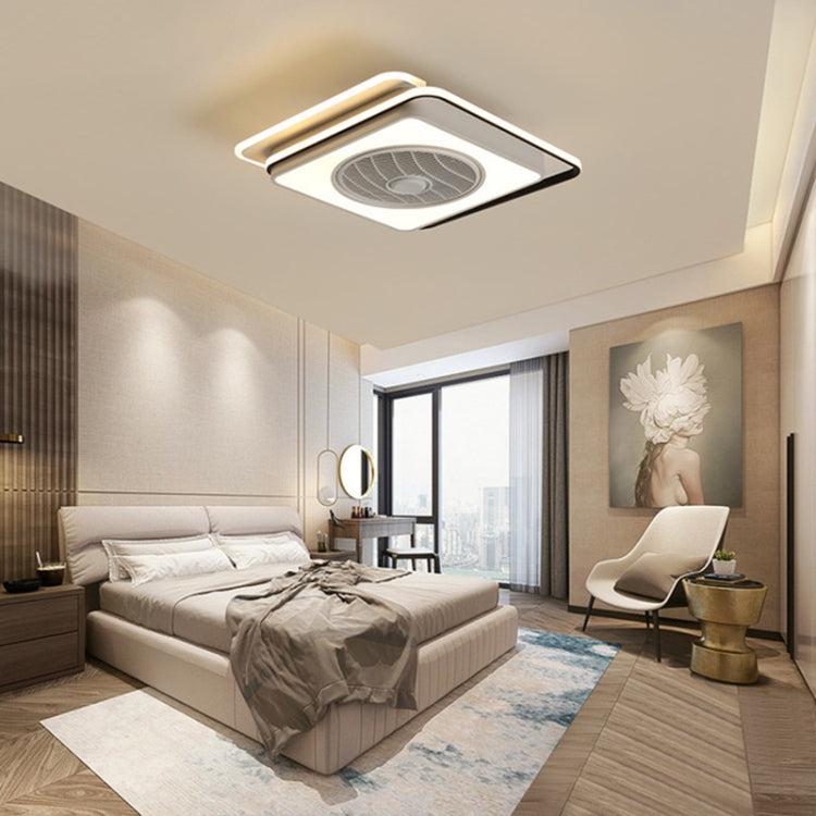 Invisible Silent Fan Ceiling Lamp Bedroom Dining Room Modern Minimalist Light