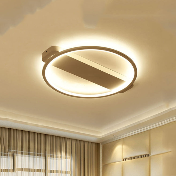 Round LED Room Ceiling Lamp Creative Bedroom Living Room Light Children Room Modeling Lamp, Light Color:Warm Light, Diameter:42cm