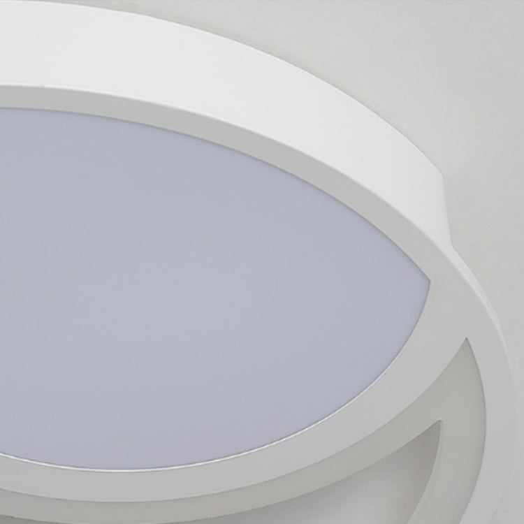 Round LED Room Ceiling Lamp Creative Bedroom Living Room Light Children Room Modeling Lamp, Light Color:Warm Light, Diameter:52cm