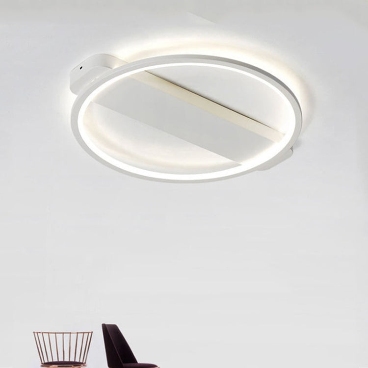 Round LED Room Ceiling Lamp Creative Bedroom Living Room Light Children Room Modeling Lamp, Light Color:White Light, Diameter:52cm