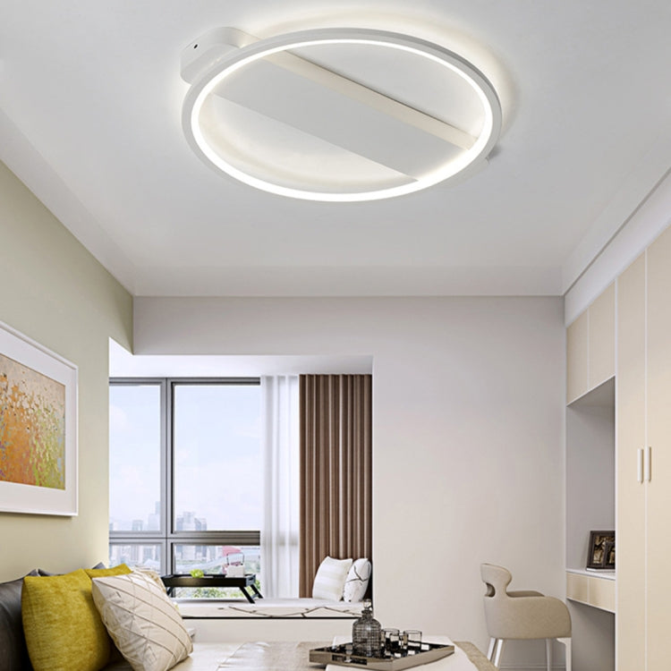 Round LED Room Ceiling Lamp Creative Bedroom Living Room Light Children Room Modeling Lamp, Light Color:White Light, Diameter:52cm