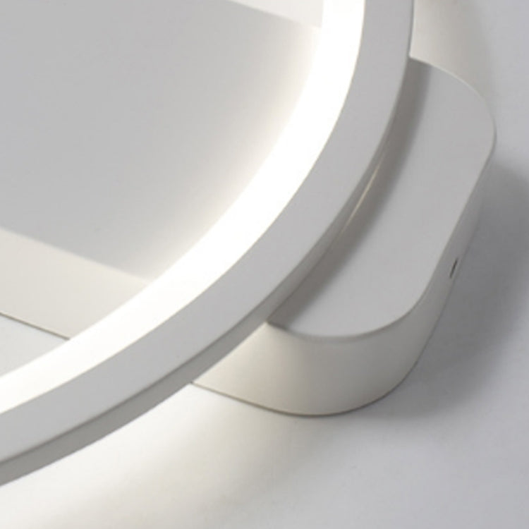 Round LED Room Ceiling Lamp Creative Bedroom Living Room Light Children Room Modeling Lamp, Light Color:Warm Light, Diameter:62cm