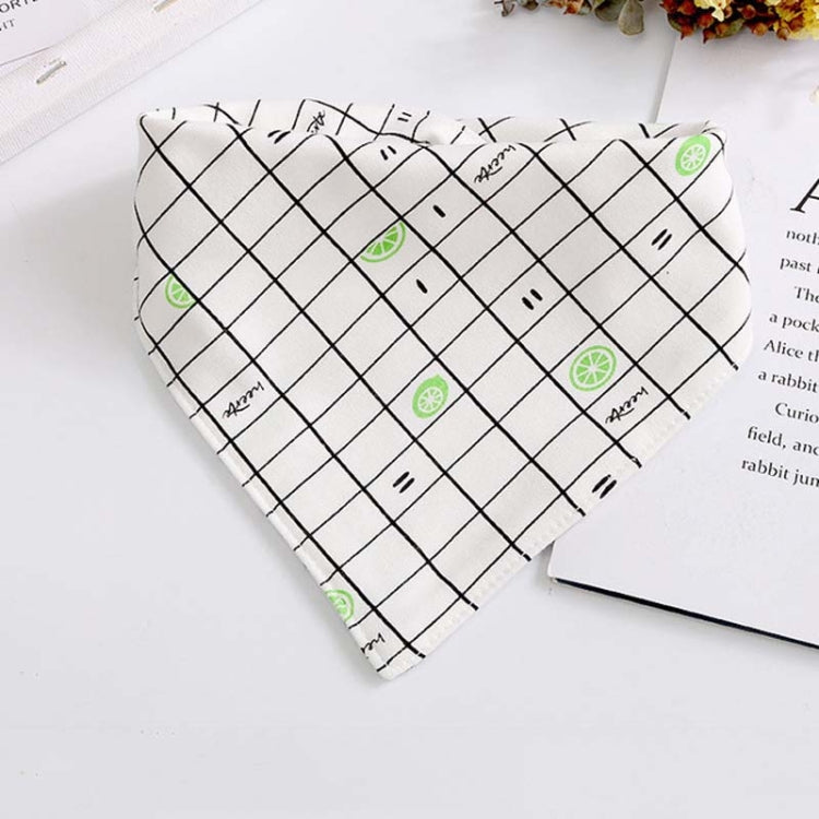 4 PCS Kitten Dog Triangle Saliva Towel Scarf Spring and Summer Pet Accessories