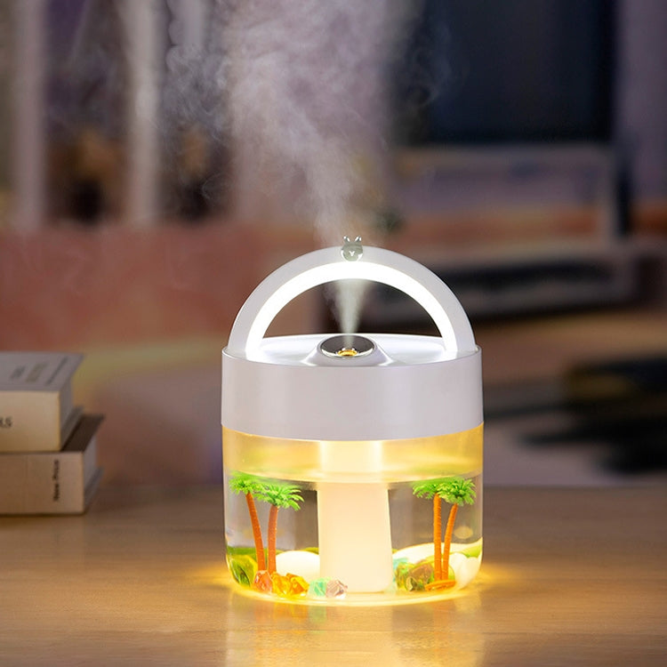 USB Charging Air Humidifier Heavy Fog Sprayer Household Desk Lamp Aromatherapy Diffuser Air Purifier