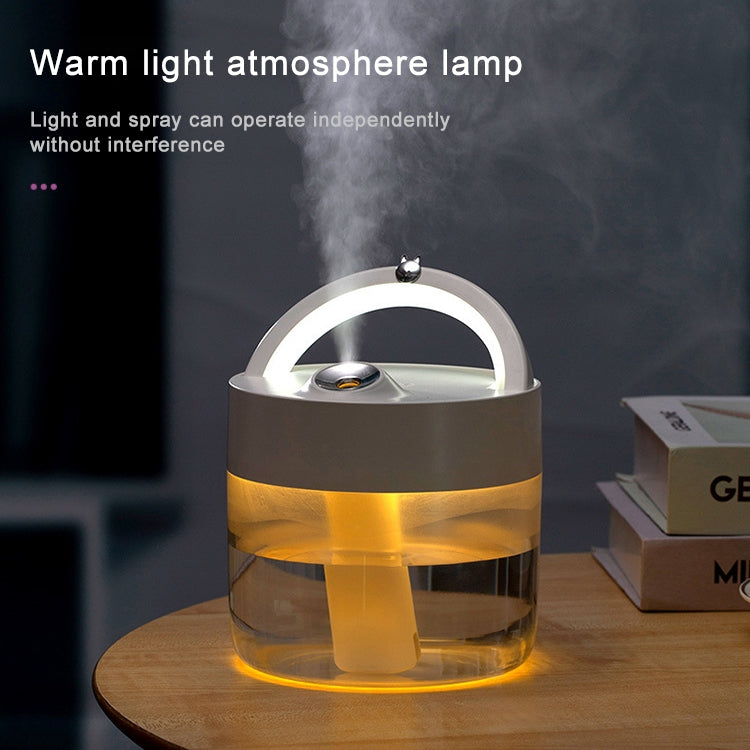 USB Charging Air Humidifier Heavy Fog Sprayer Household Desk Lamp Aromatherapy Diffuser Air Purifier