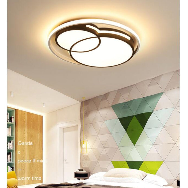 LED Round Ceiling Lamp Simple Modern Creative Bedroom Light Home Room Lamp, Size:Diameter 40cm