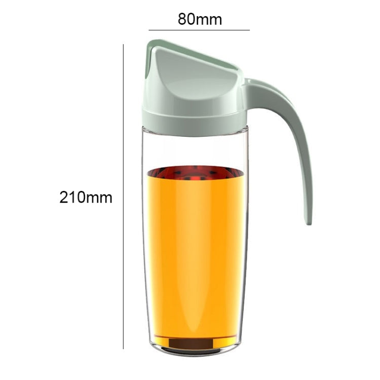 Automatic Opening and Closing Oil Pot Large-capacity Kitchen Leak-proof Oil Bottle Household Soy Sauce Seasoning Bottle, Capacity:600 ml