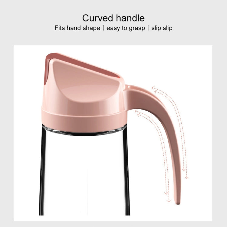 Automatic Opening and Closing Oil Pot Large-capacity Kitchen Leak-proof Oil Bottle Household Soy Sauce Seasoning Bottle, Capacity:630 ml