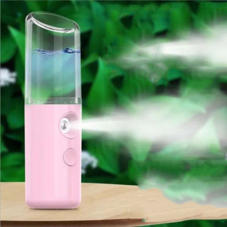 Lipstick Style Facial Hydration Instrument Air Humidifier USB Beauty Cold Spray Instrument Auto Alcohol Disinfection Sprayer