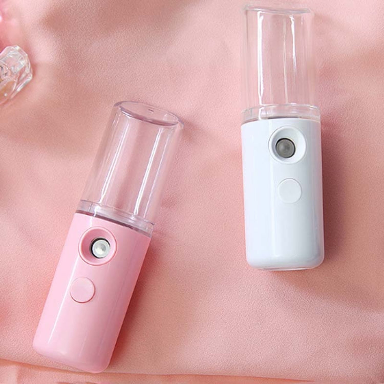 Lipstick Style Facial Hydration Instrument Air Humidifier USB Beauty Cold Spray Instrument Auto Alcohol Disinfection Sprayer