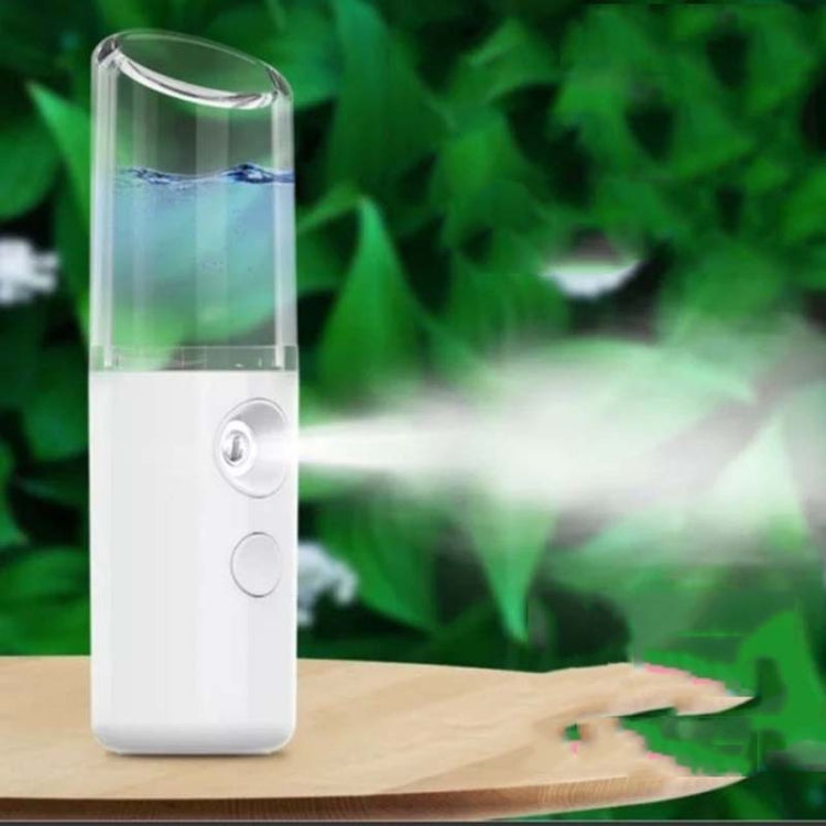Lipstick Style Facial Hydration Instrument Air Humidifier USB Beauty Cold Spray Instrument Auto Alcohol Disinfection Sprayer
