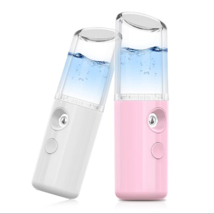 Lipstick Style Facial Hydration Instrument Air Humidifier USB Beauty Cold Spray Instrument Auto Alcohol Disinfection Sprayer