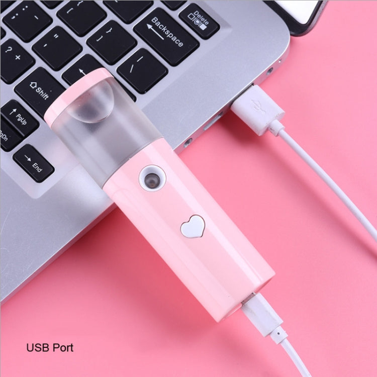 L20 Facial Hydration Instrument Air Humidifier USB Beauty Cold Spray Instrument Auto Alcohol Disinfection Sprayer