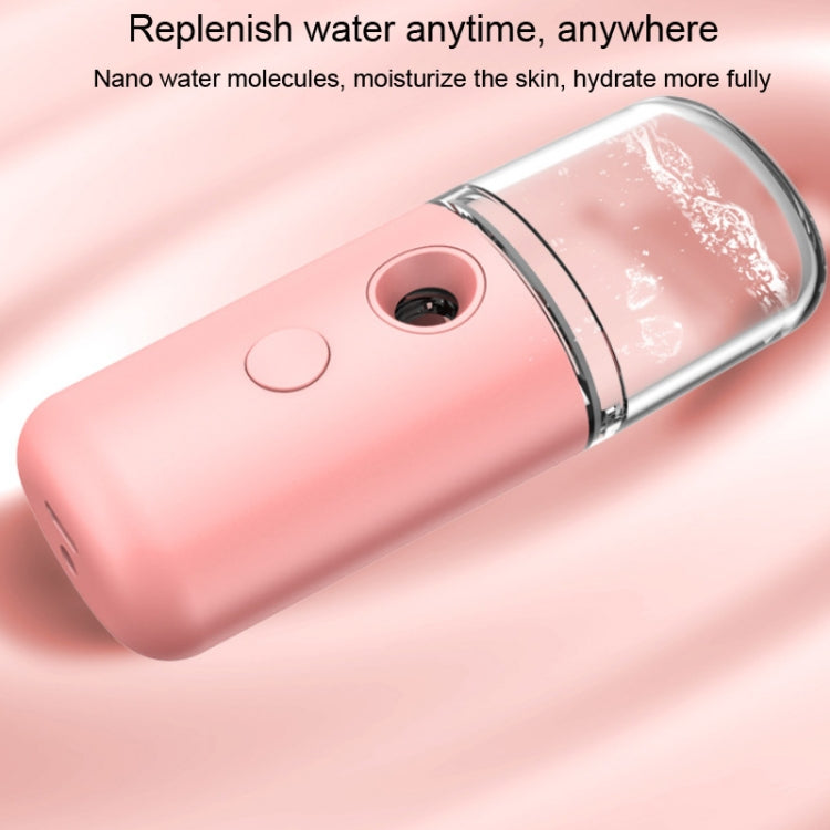Facial Hydration Instrument Air Humidifier USB Beauty Cold Spray Instrument Auto Alcohol Disinfection Sprayer