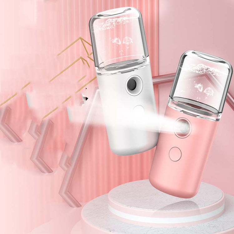 Facial Hydration Instrument Air Humidifier USB Beauty Cold Spray Instrument Auto Alcohol Disinfection Sprayer