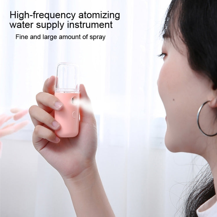 Facial Hydration Instrument Air Humidifier USB Beauty Cold Spray Instrument Auto Alcohol Disinfection Sprayer