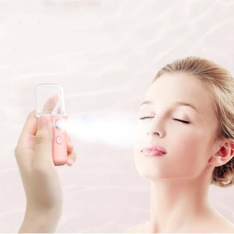 Facial Hydration Instrument Air Humidifier USB Beauty Cold Spray Instrument Auto Alcohol Disinfection Sprayer