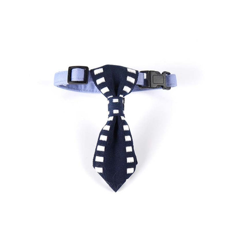2 PCS Adjustable Pet Cute Bow Tie Cat and Dog Universal Collar Accessories, Size:M