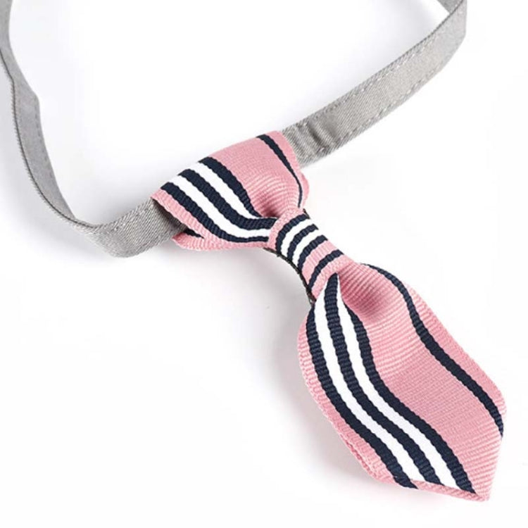 2 PCS Adjustable Pet Cute Bow Tie Cat and Dog Universal Collar Accessories, Size:M