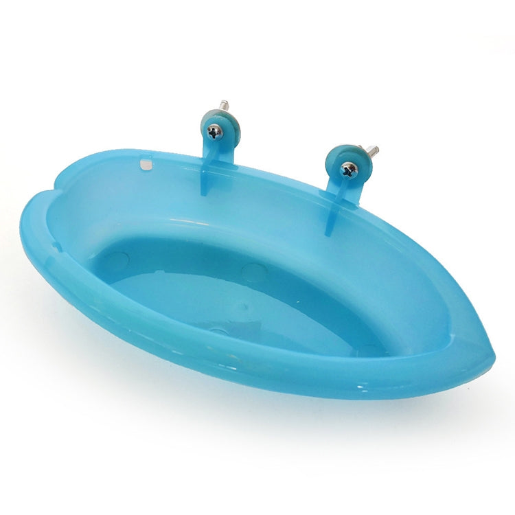 Parrot Round Bath Basin Shower Bathtub Kit Bird Bathtub Bathing Supplies, Style:No mirror