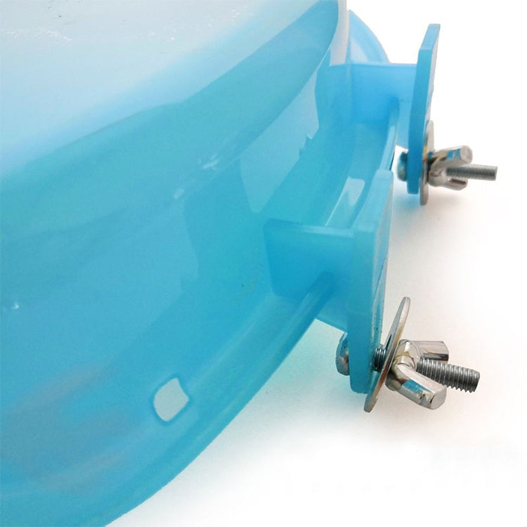 Parrot Round Bath Basin Shower Bathtub Kit Bird Bathtub Bathing Supplies, Style:No mirror