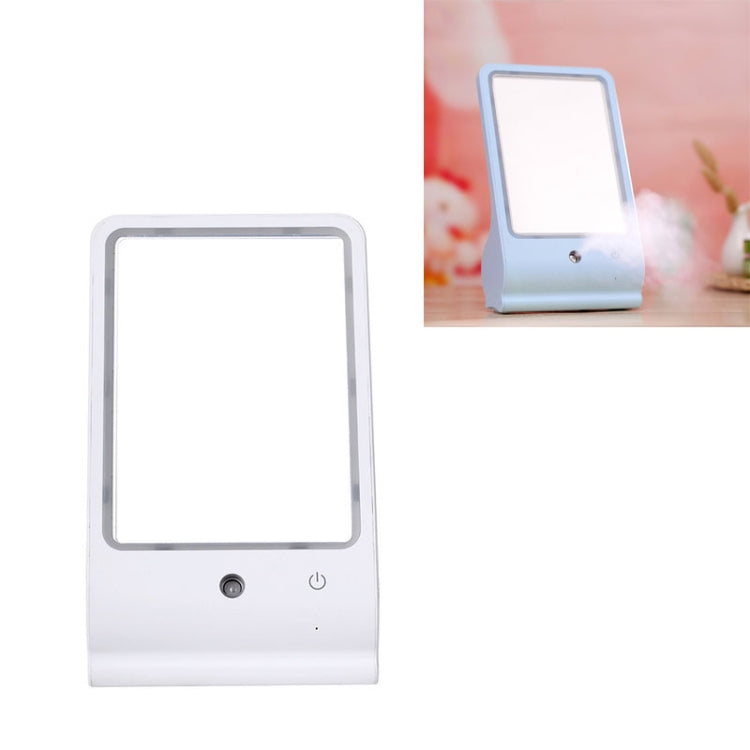 USB Desktop Dressing Mirror LED Table Lamp Portable Nano Spray Beauty Moisture Apparatus Automatic Alcohol Sprayer