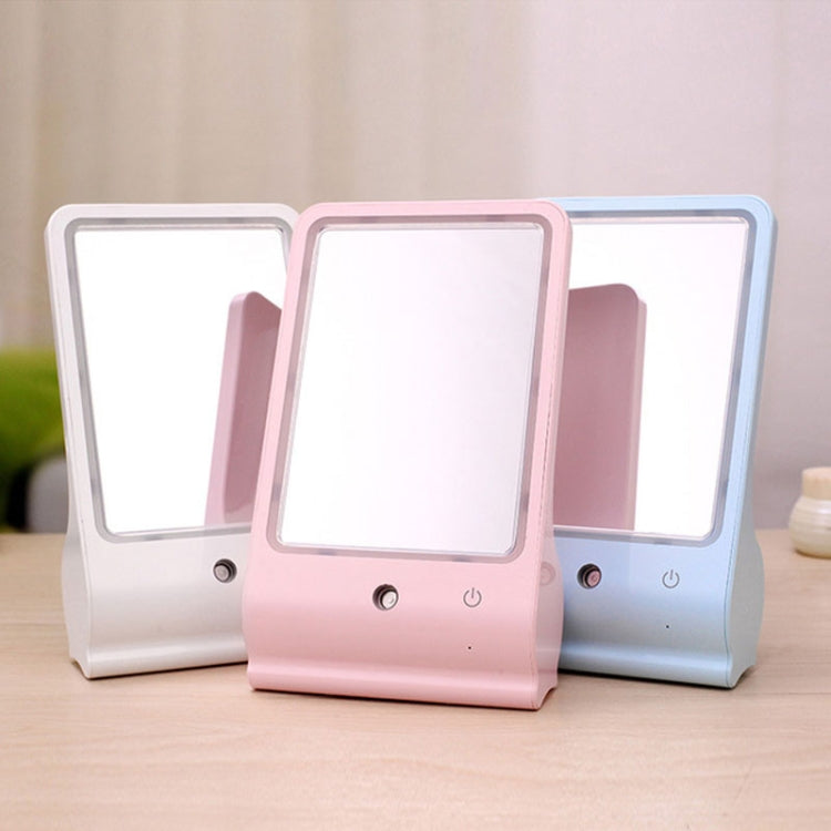 USB Desktop Dressing Mirror LED Table Lamp Portable Nano Spray Beauty Moisture Apparatus Automatic Alcohol Sprayer