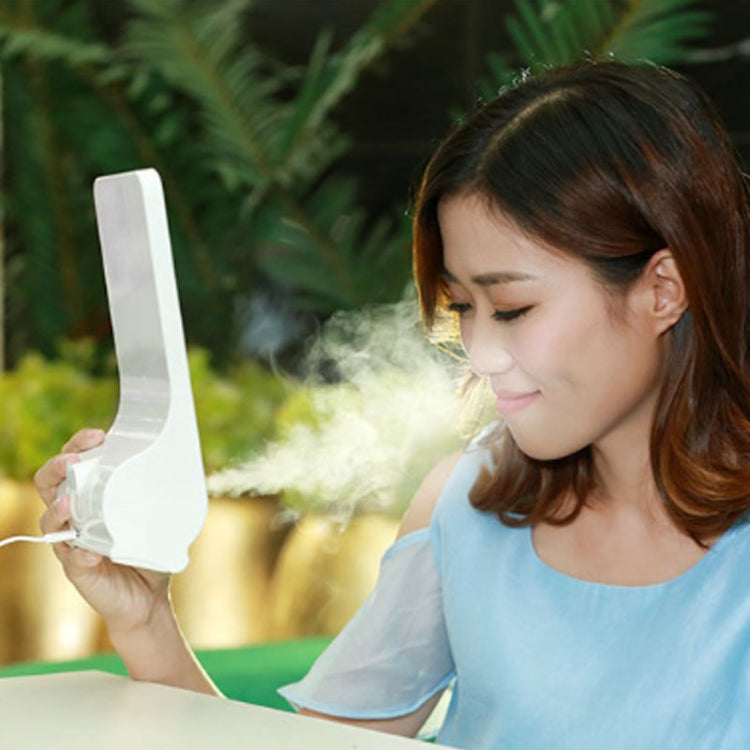 USB Desktop Dressing Mirror LED Table Lamp Portable Nano Spray Beauty Moisture Apparatus Automatic Alcohol Sprayer