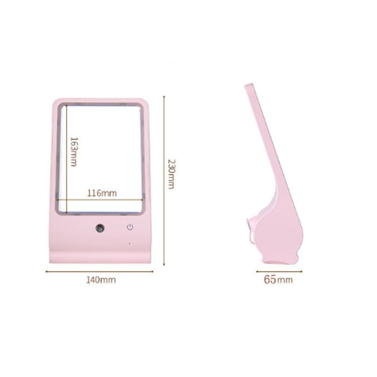 USB Desktop Dressing Mirror LED Table Lamp Portable Nano Spray Beauty Moisture Apparatus Automatic Alcohol Sprayer
