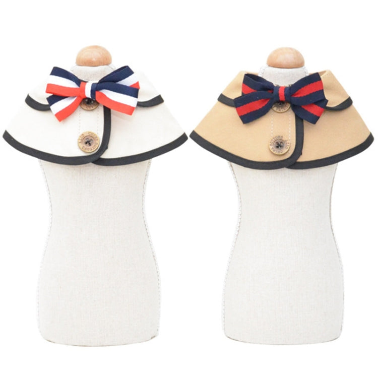 Dog Shawl Saliva Towel Scarf Pet Bow Tie Jewelry Accessories, Size:L
