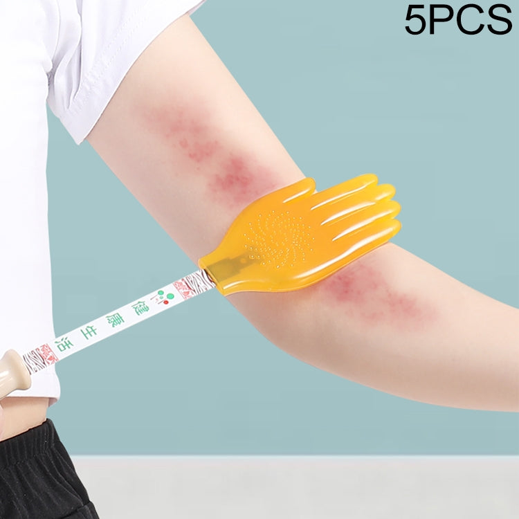 5 PCS Silicone Slap Board Five-finger Slap Force Massage Health Beater
