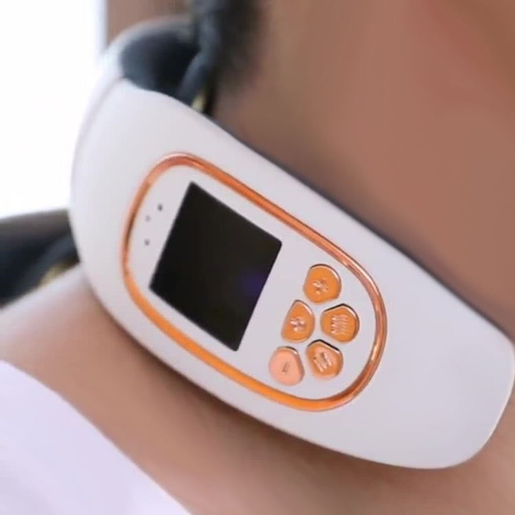6-head Cervical Spine Shoulder Massager Multi-function Hot Compress Electric Pulse Home Intelligent Neck Protector