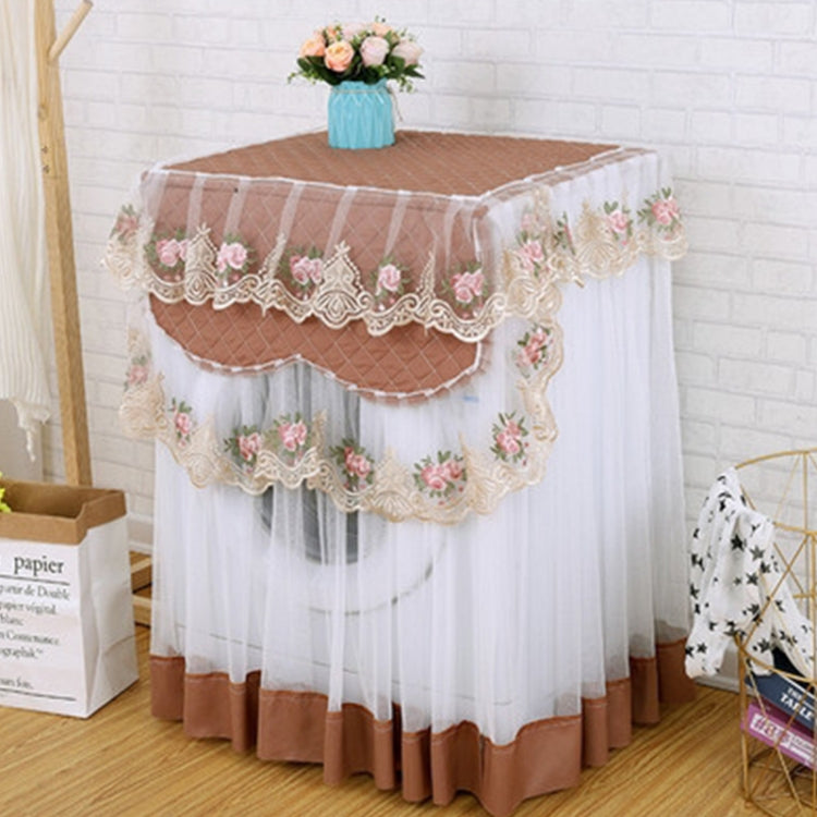 Cloth Lace Automatic Washing Machine Dust Sunscreen Cover For Fully Automatic