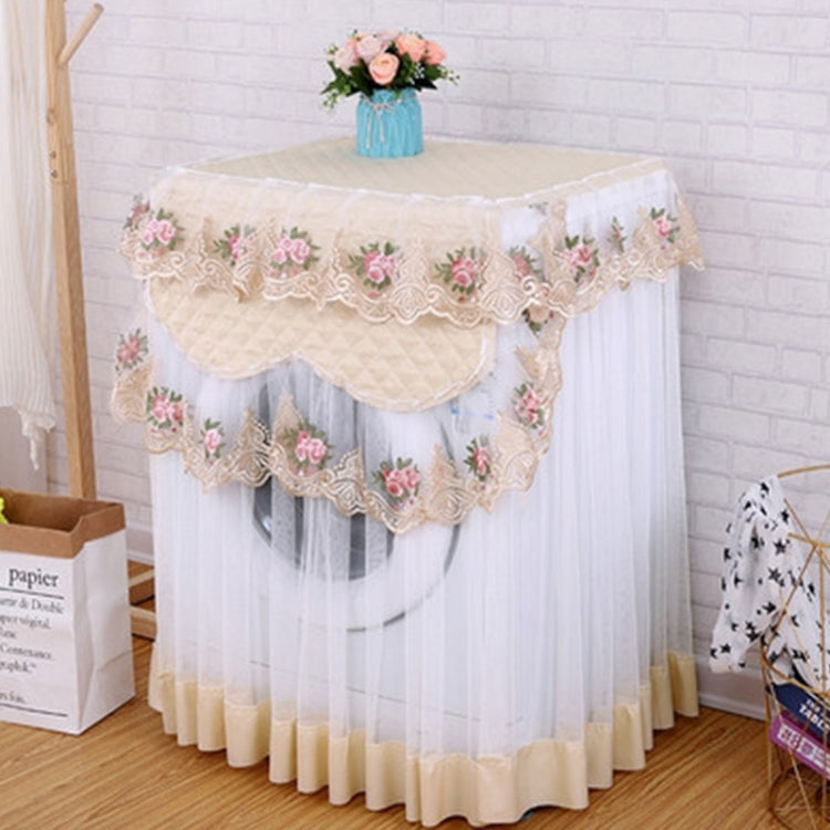 Cloth Lace Automatic Washing Machine Dust Sunscreen Cover For Fully Automatic
